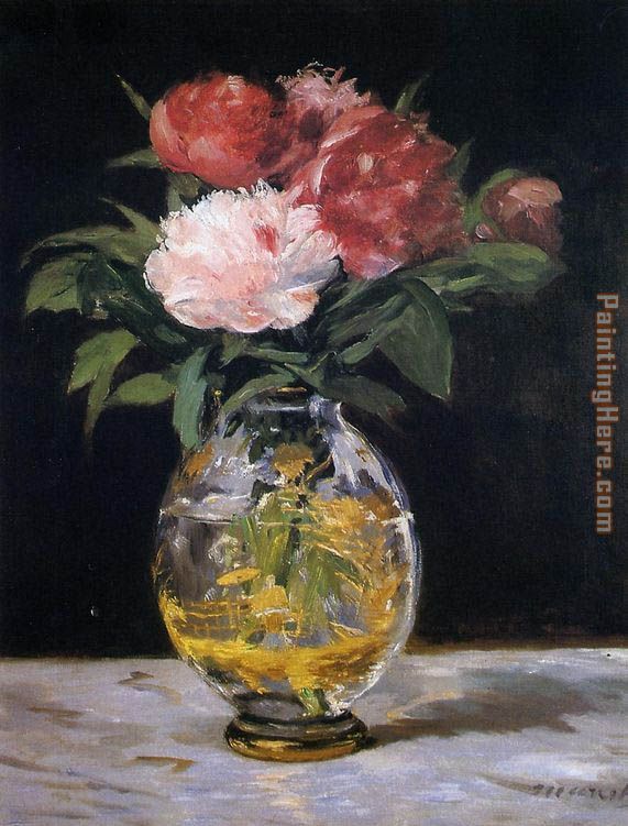 Bouquet of Flowers painting - Edouard Manet Bouquet of Flowers art painting